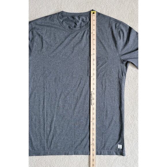Vuori Shirt Mens V109 Short Sleeve Tradewind Performance
Gym pocket Gray Men’s L - Picture 8 of 8